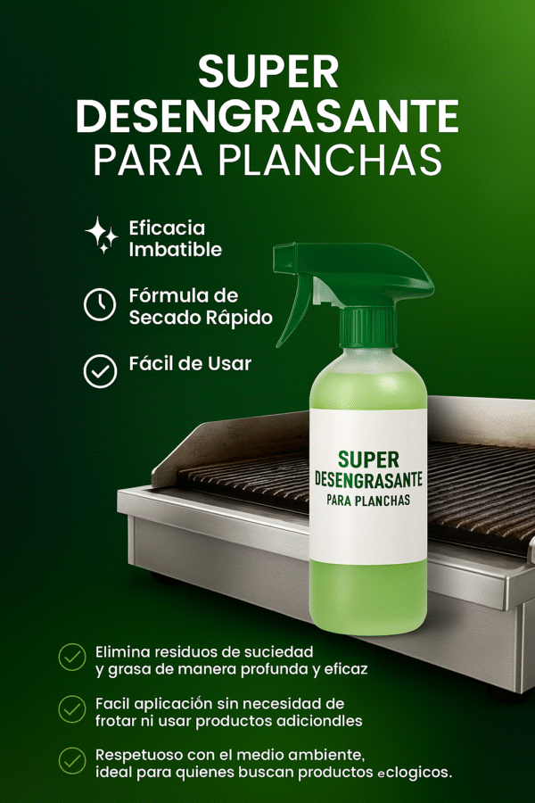 Super Desengrasante para Planchas - Imagen 2