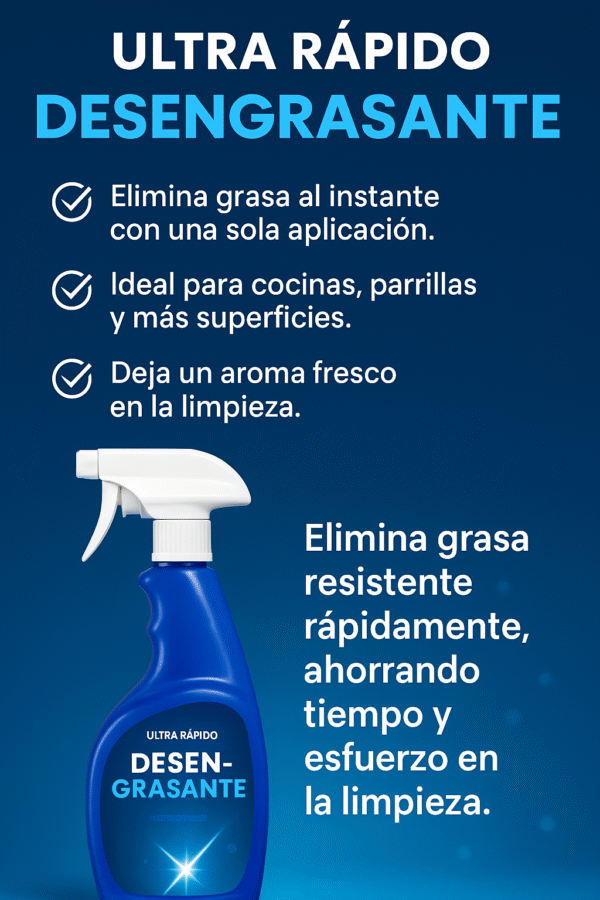 Desengrasante Ultra Rápido