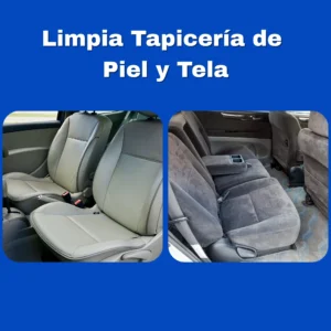 Limpia Tapicería de Piel y Tela