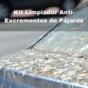 Kit Limpiador Anti-Excrementos de Pájaros