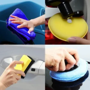 Kit de Limpieza esponjas y paño sellador